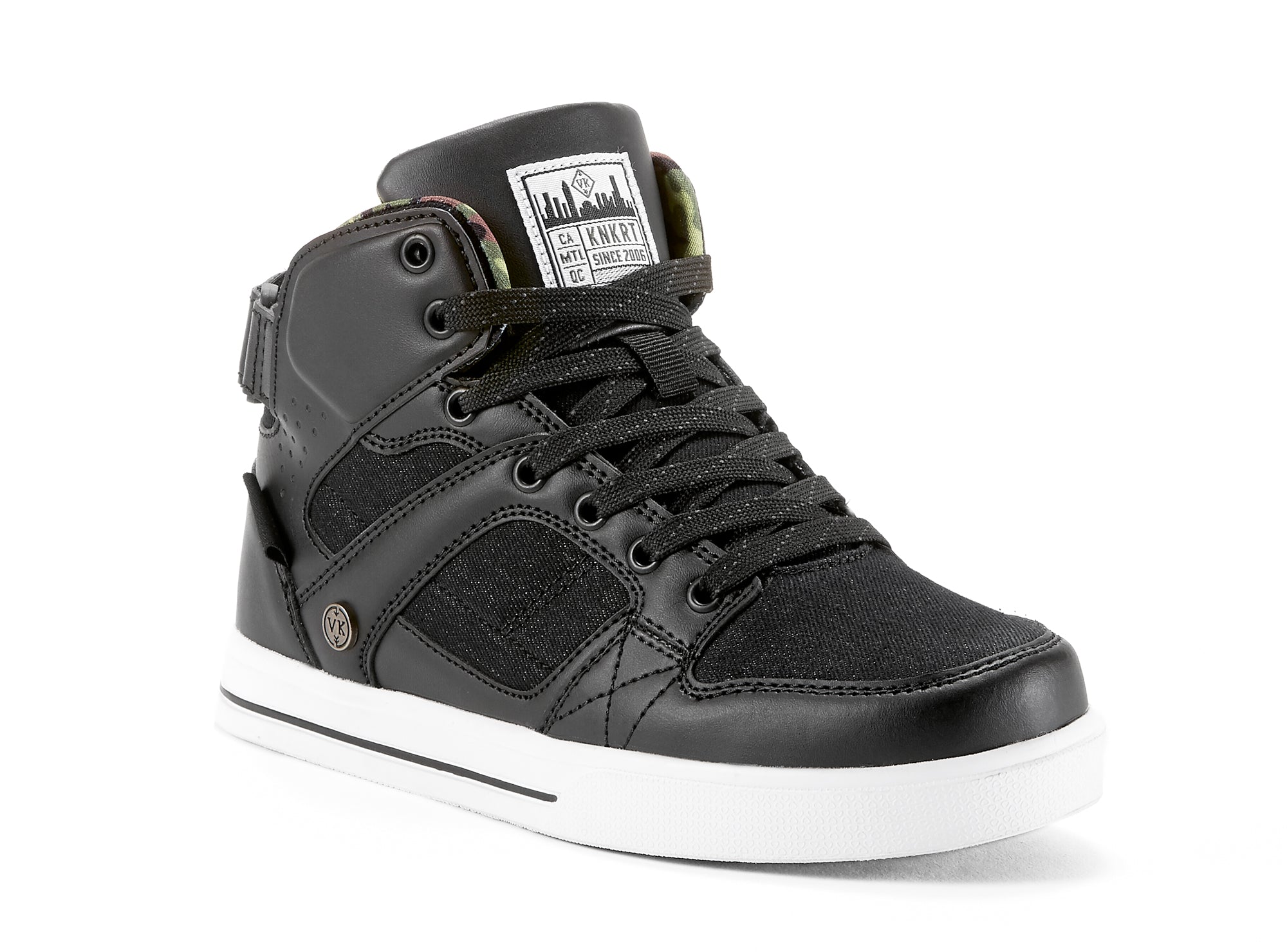 Yellow Shoes | Boys-Athletic-Skate-High Cut | Troublemaker |