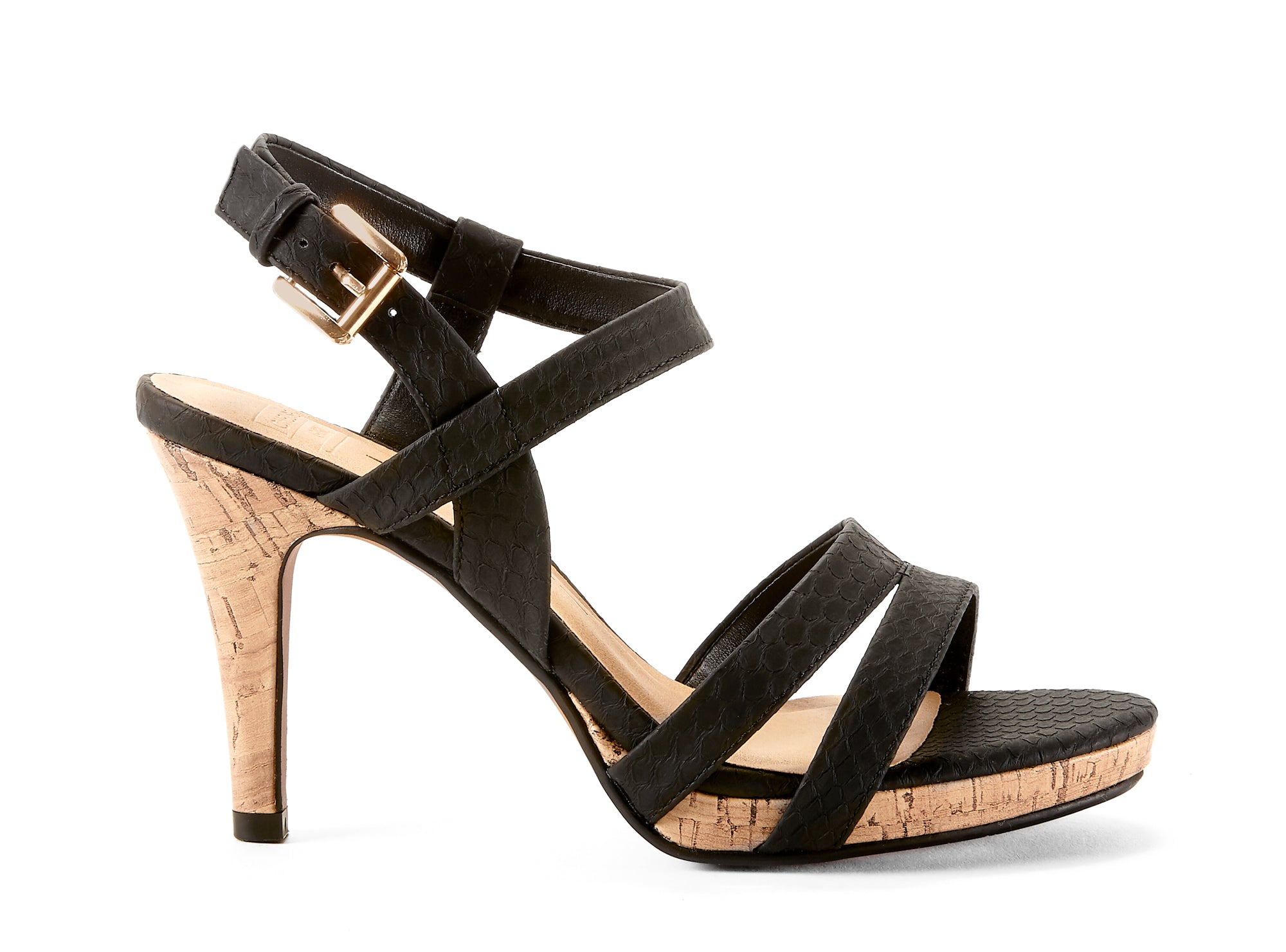 Yellow Shoes | Womens-Sandals-Dress-High Heel/Ankle strap | Iseo |