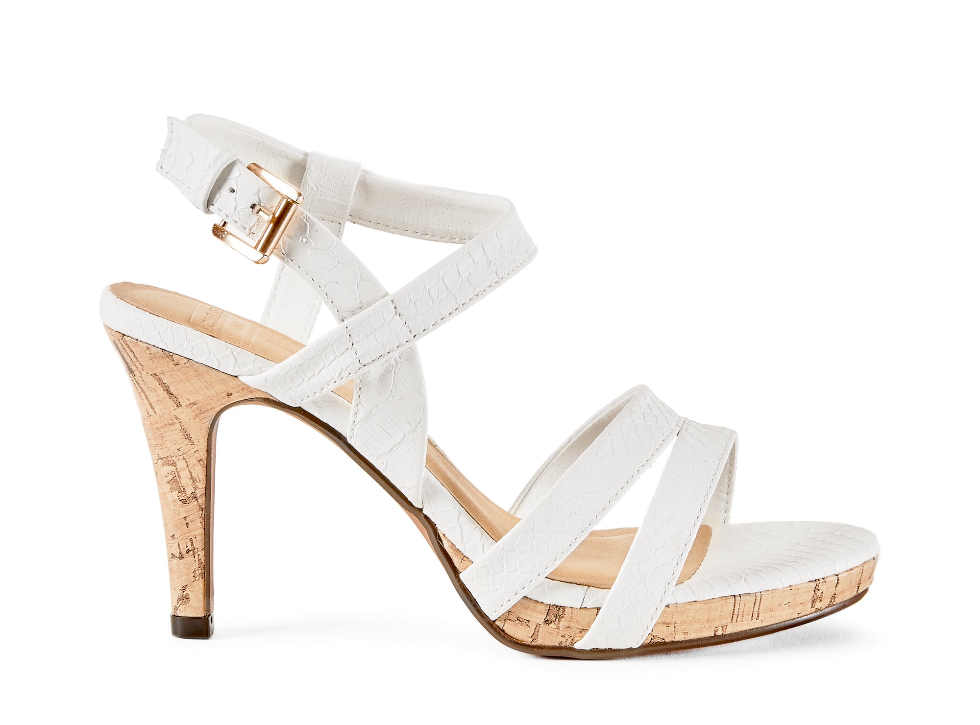 Yellow Shoes | Womens-Sandals-Dress-High Heel/Ankle strap | Iseo |