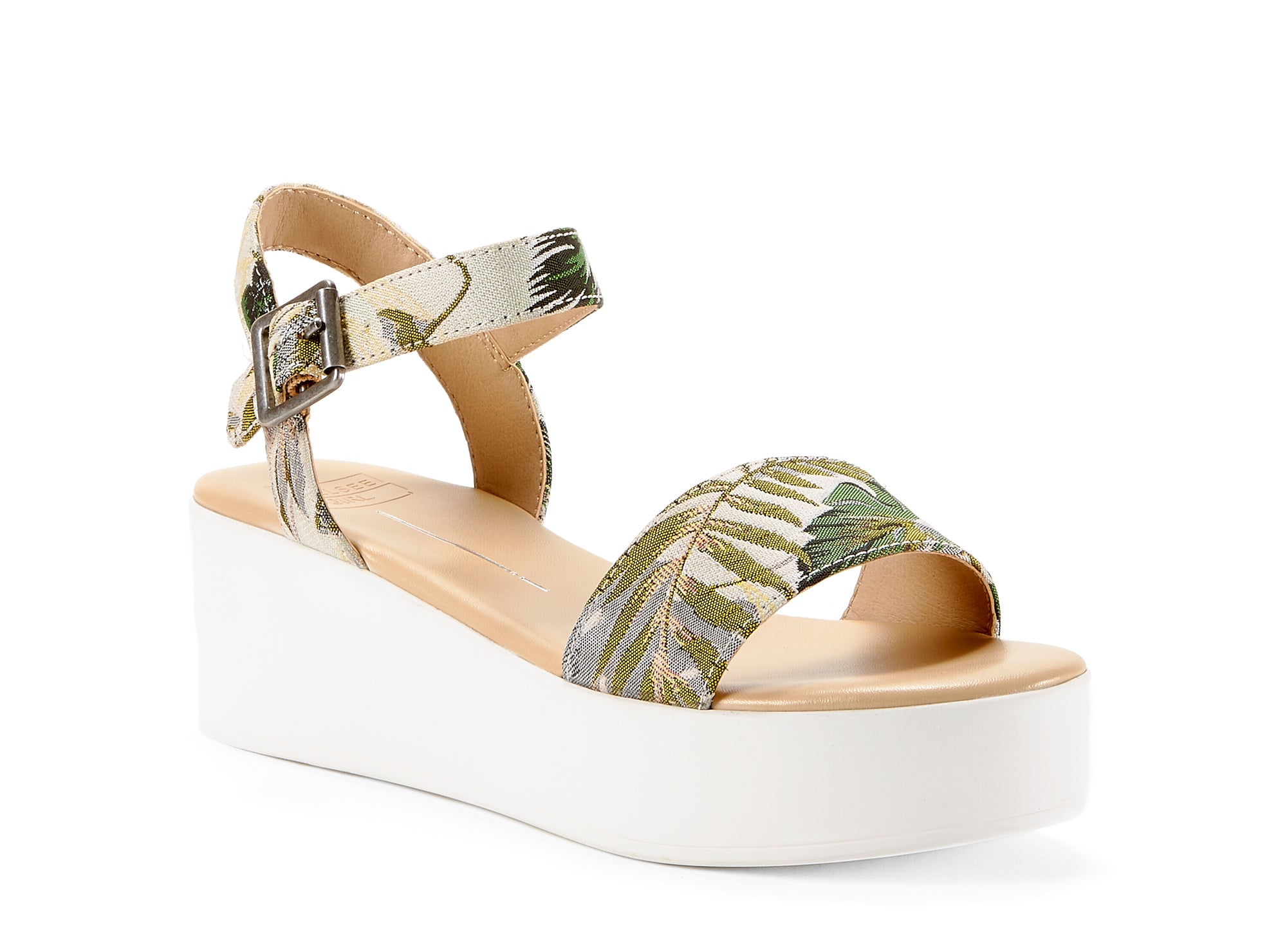 Yellow Shoes | Womens-Sandals-Casual-Med Wedge/Ankle strap | Elevate T |