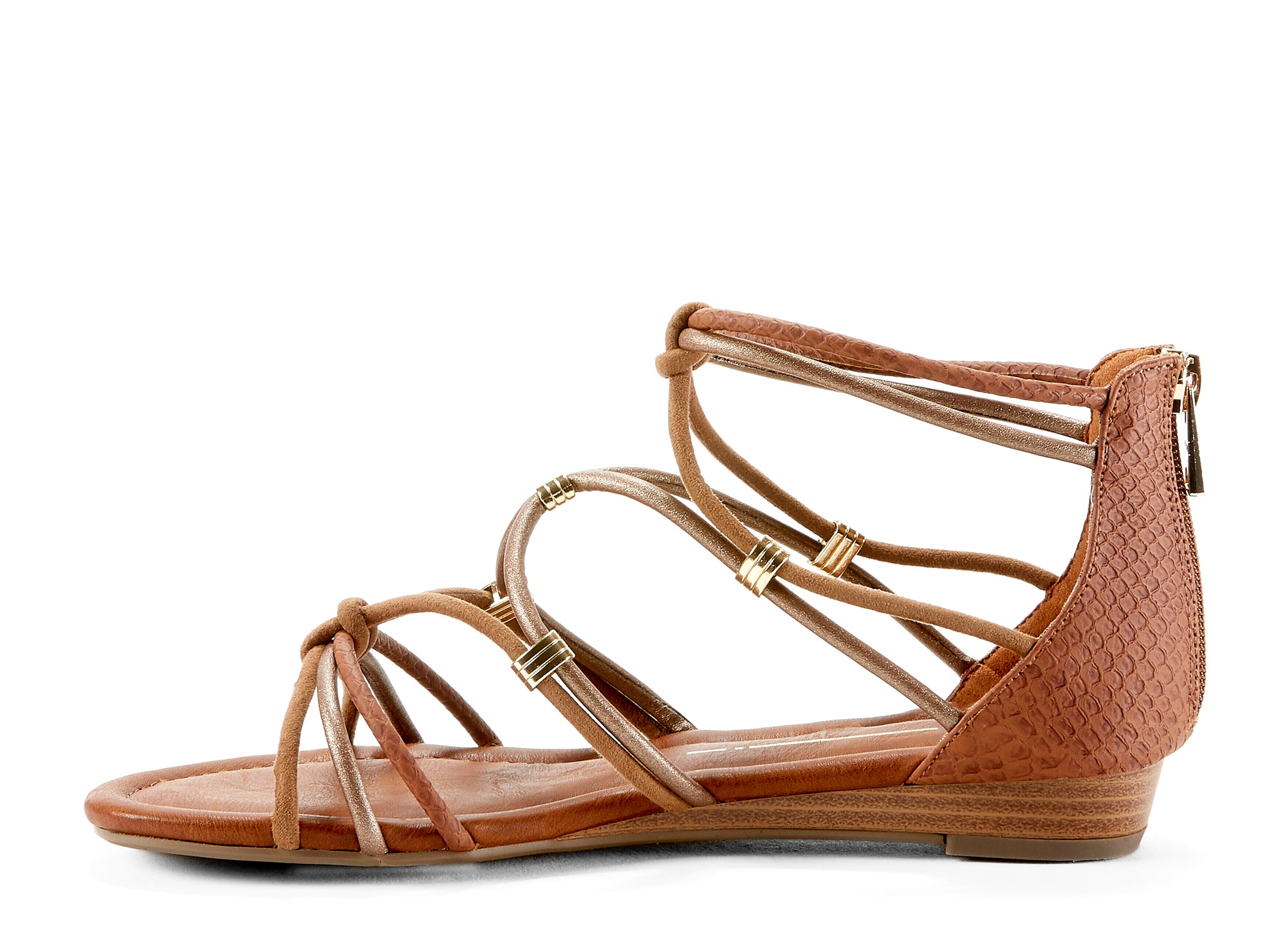 Yellow Shoes | Womens-Sandals-Casual-Low Wedge/Ankle strap | Prelude |