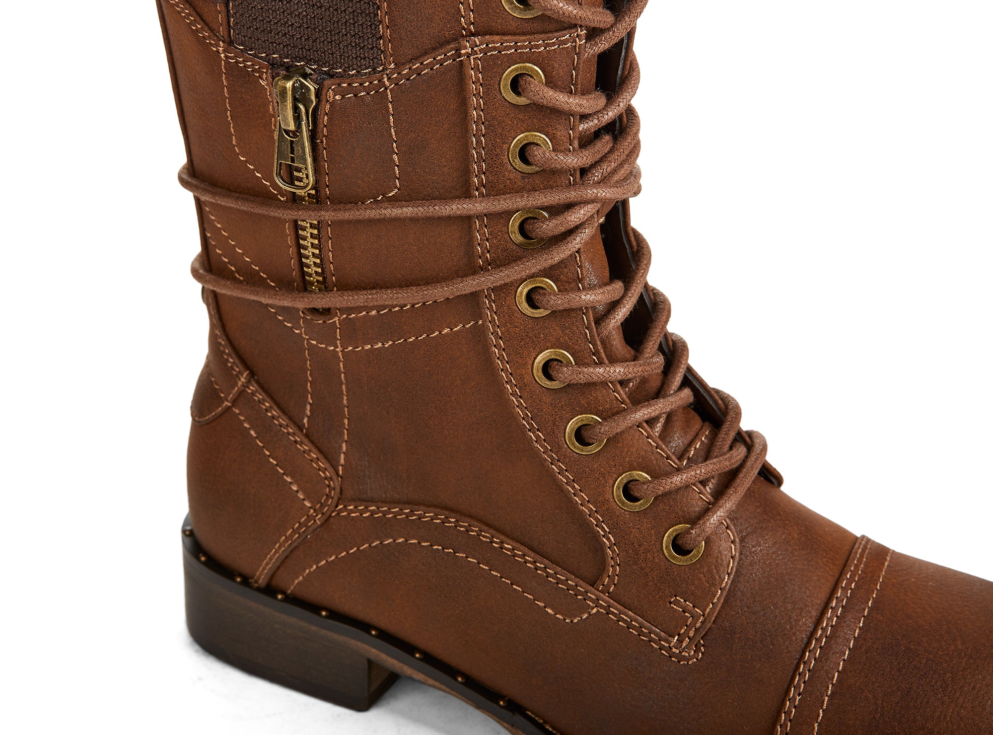 Yellow Shoes | Womens-Light Boots-Casual-Med Shaft & Low Heel | Revolutionn |