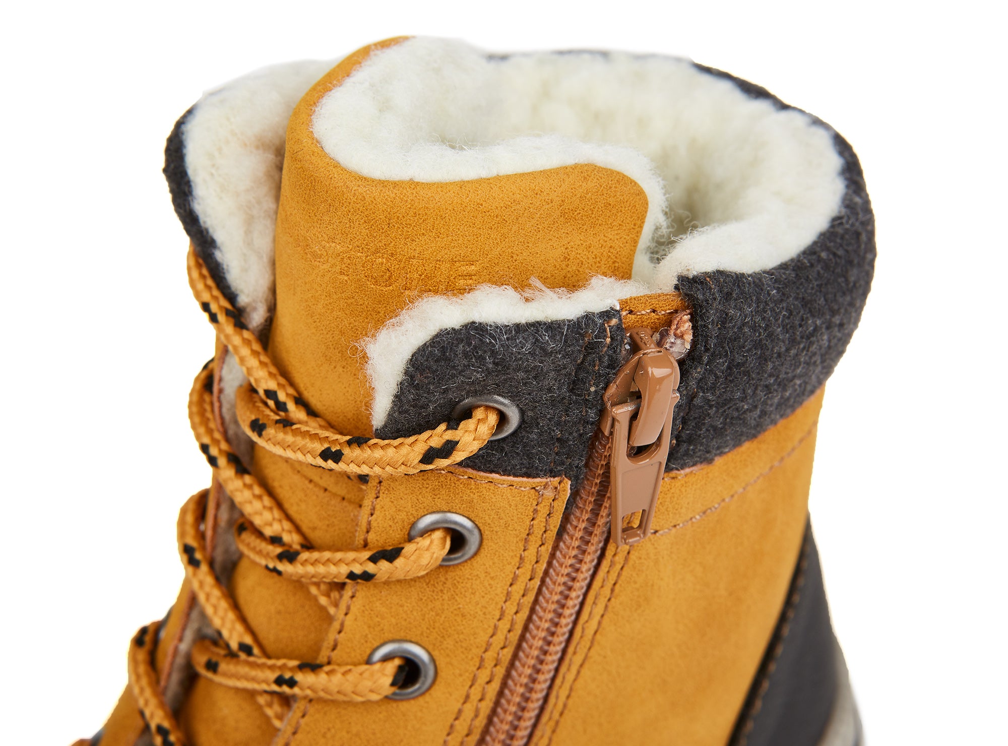 Yellow Shoes | Toddler-Winter Boots-Boys-Laced | Climate |