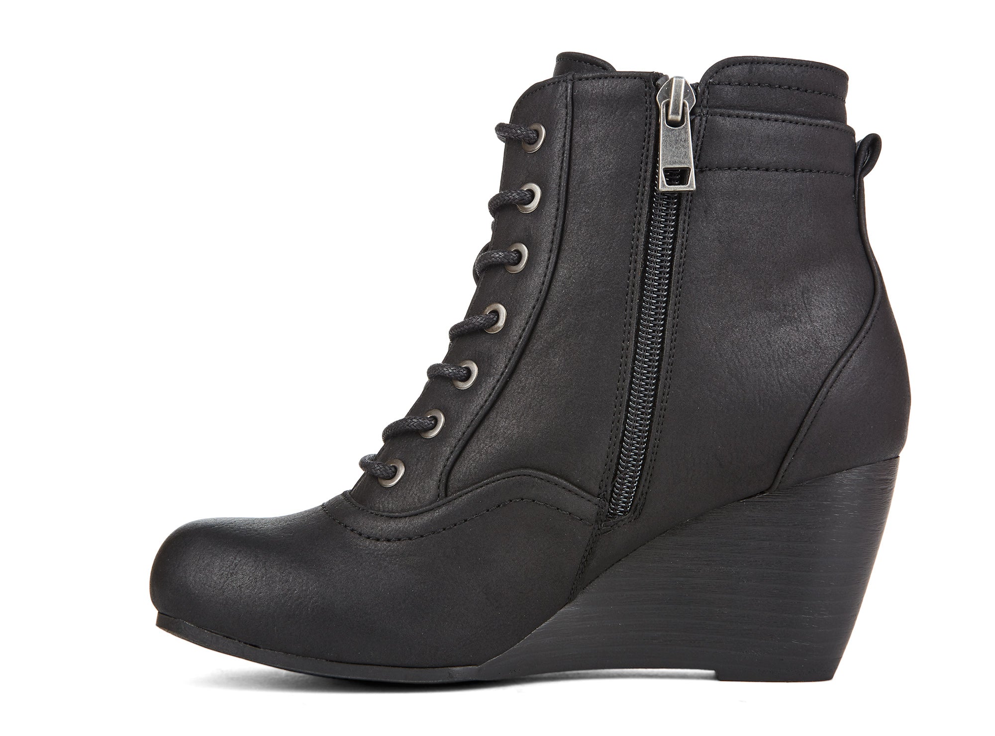Yellow Shoes | Womens-Light Boots-Casual-Low Shaft & Med Wedge | Panorama |