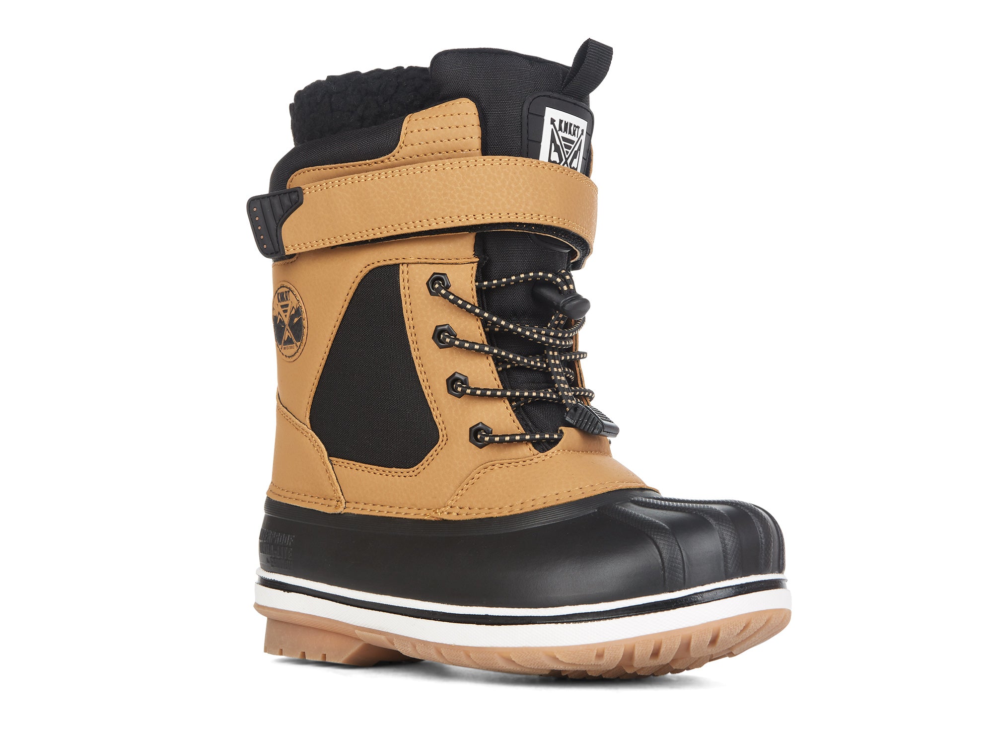 Yellow Shoes | Boys-Winter Boots-Snow Sports-Feltpack | Blackice |