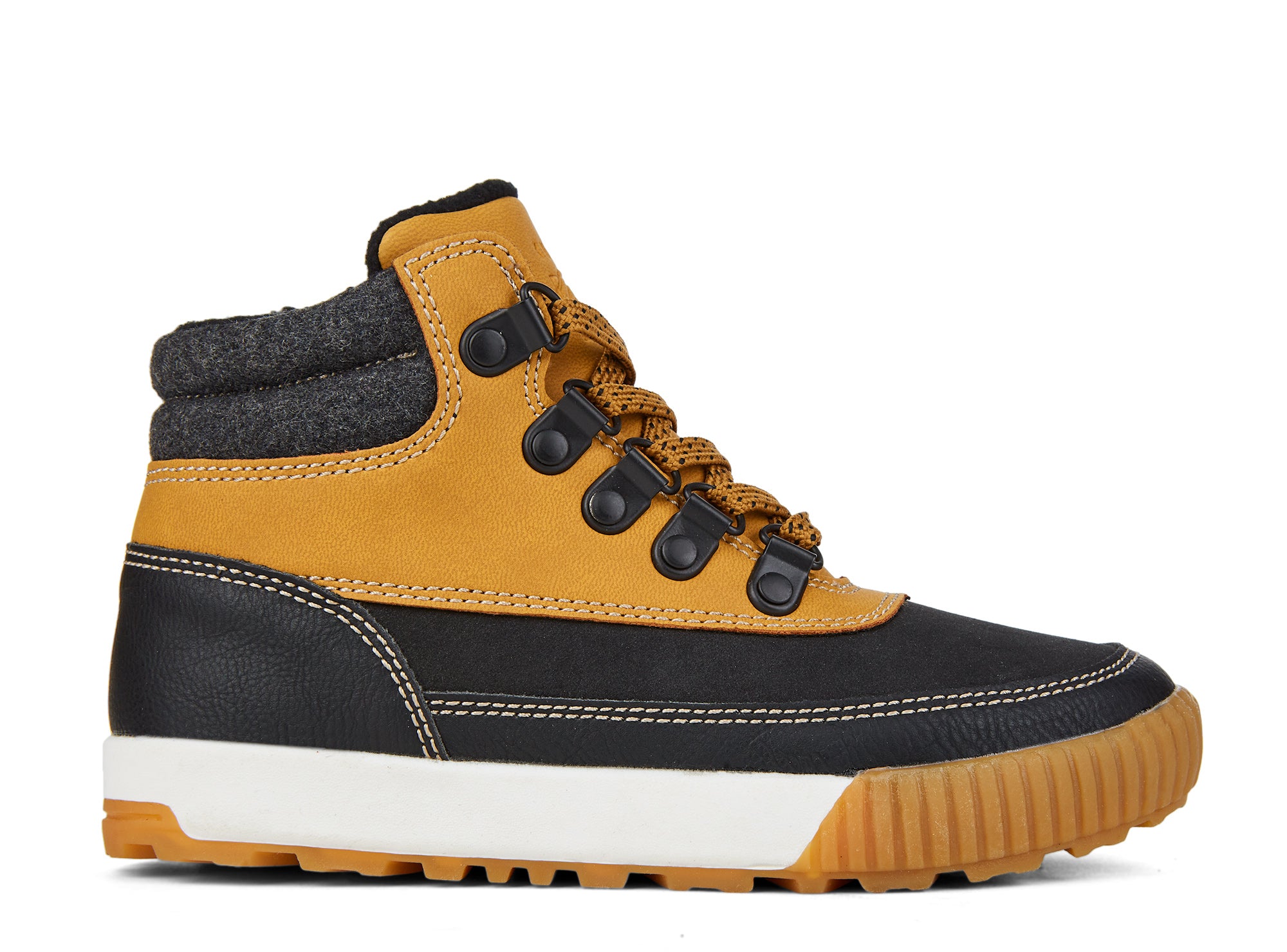 Yellow Shoes | Boys-Light Boots-Casual-Laced | Dripper |
