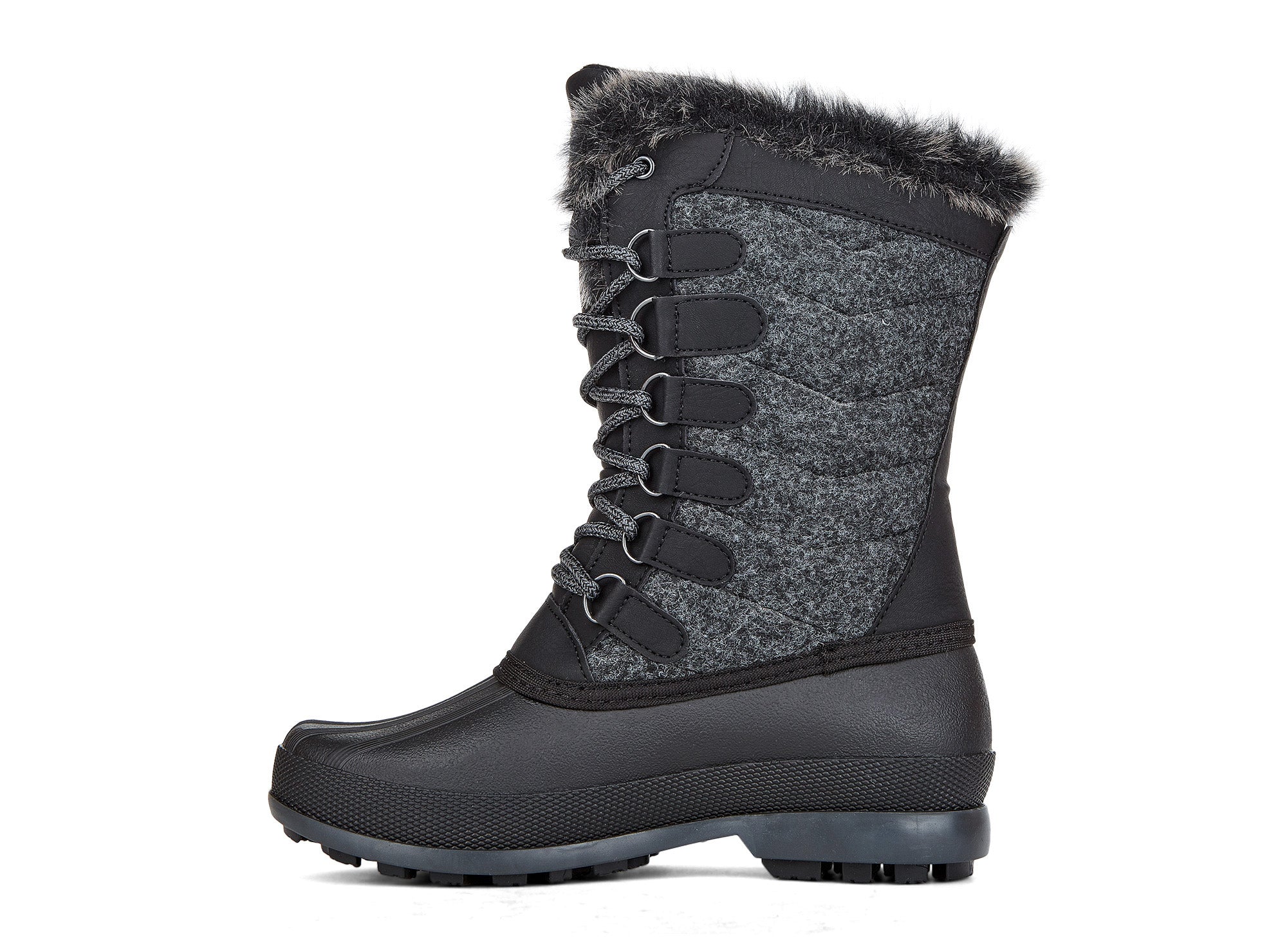 Yellow Shoes | Womens-Winter Boots-Snow Sports-Feltpack | Kelli |
