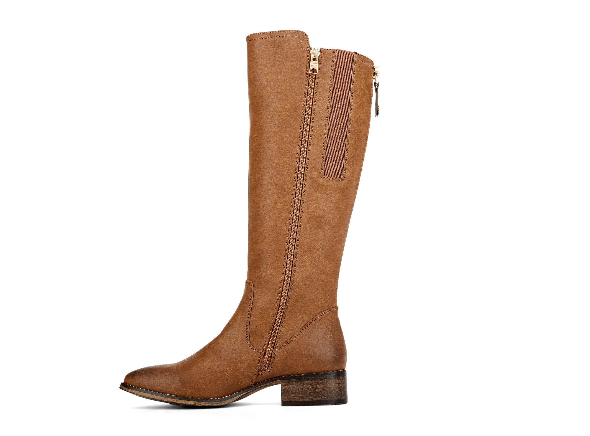 Yellow Shoes | Womens-Light Boots-Casual-High Shaft & Low Heel | Leticia |