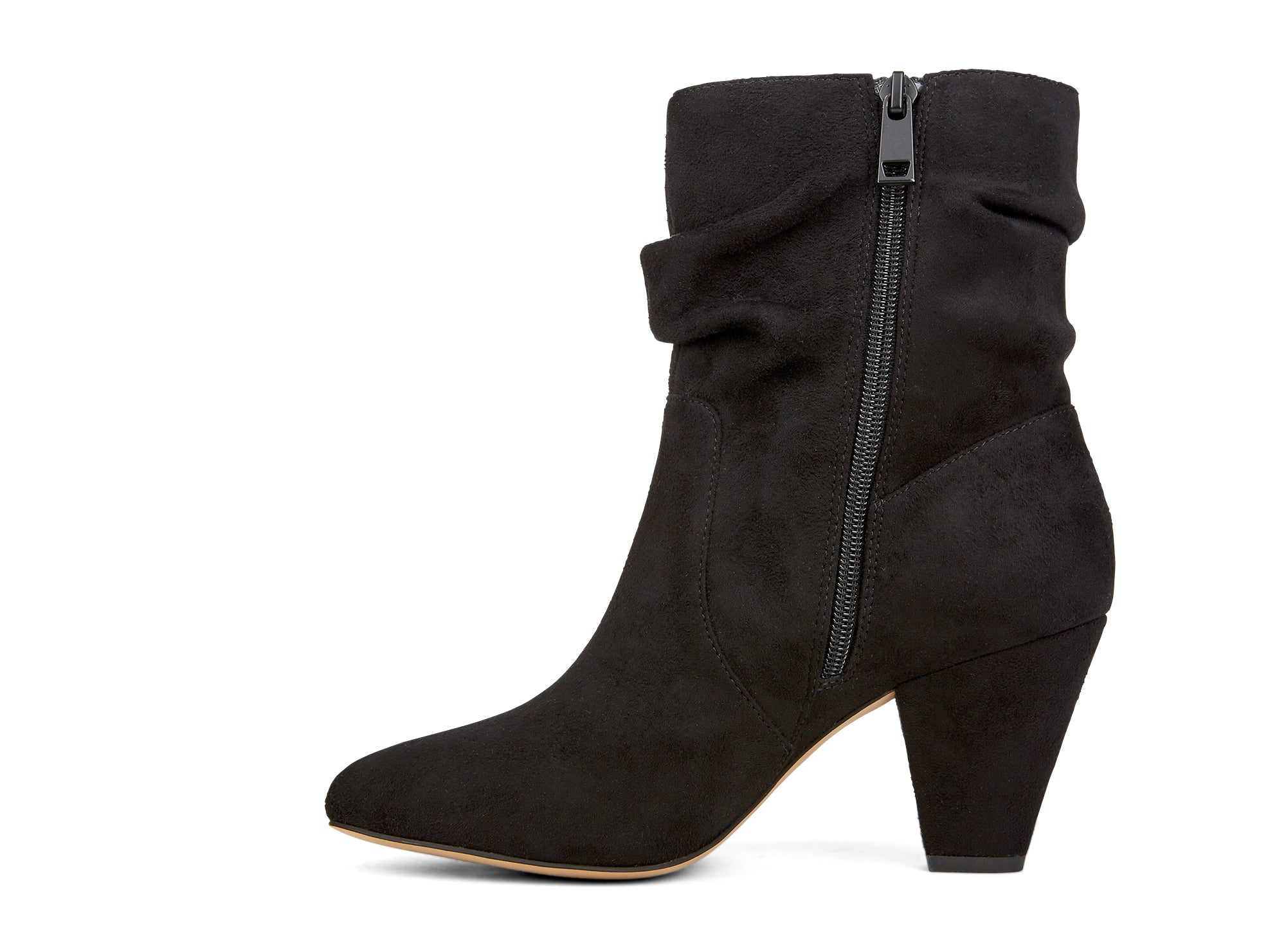 Yellow Shoes | Womens-Light Boots-Dress-Low Shaft & Med Heel | Venturaa |