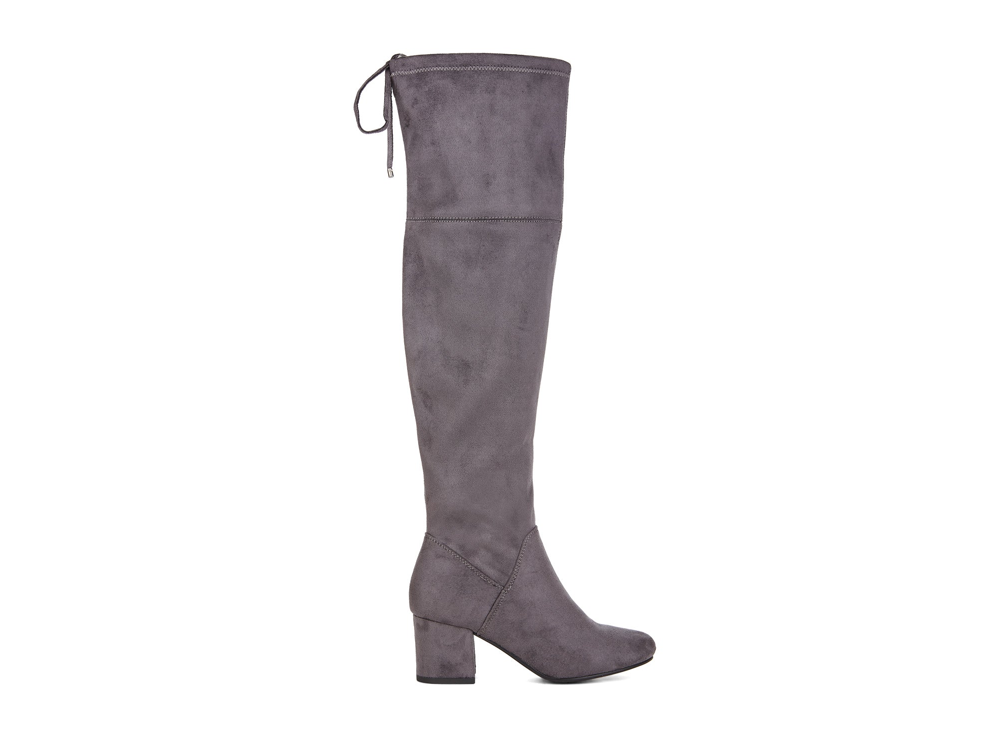 Yellow Shoes | Womens-Light Boots-Dress-High Shaft & Med Heel | Finding |