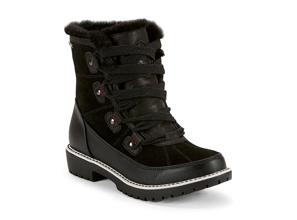 Yellow Shoes | Womens-Winter Boots-Casual-Low Shaft & Flat Heel | Woodlander |