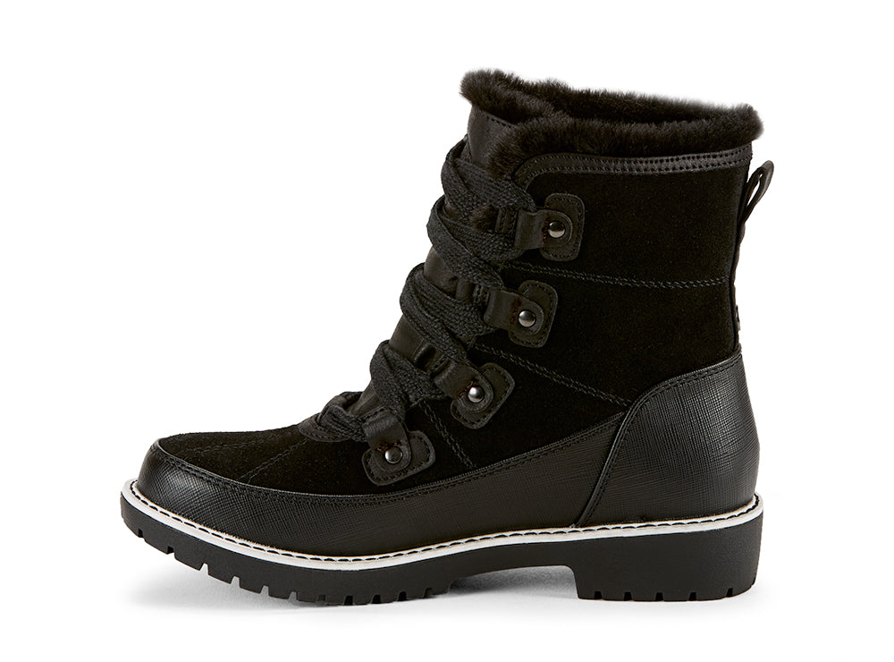 Yellow Shoes | Womens-Winter Boots-Casual-Low Shaft & Flat Heel | Woodlander |