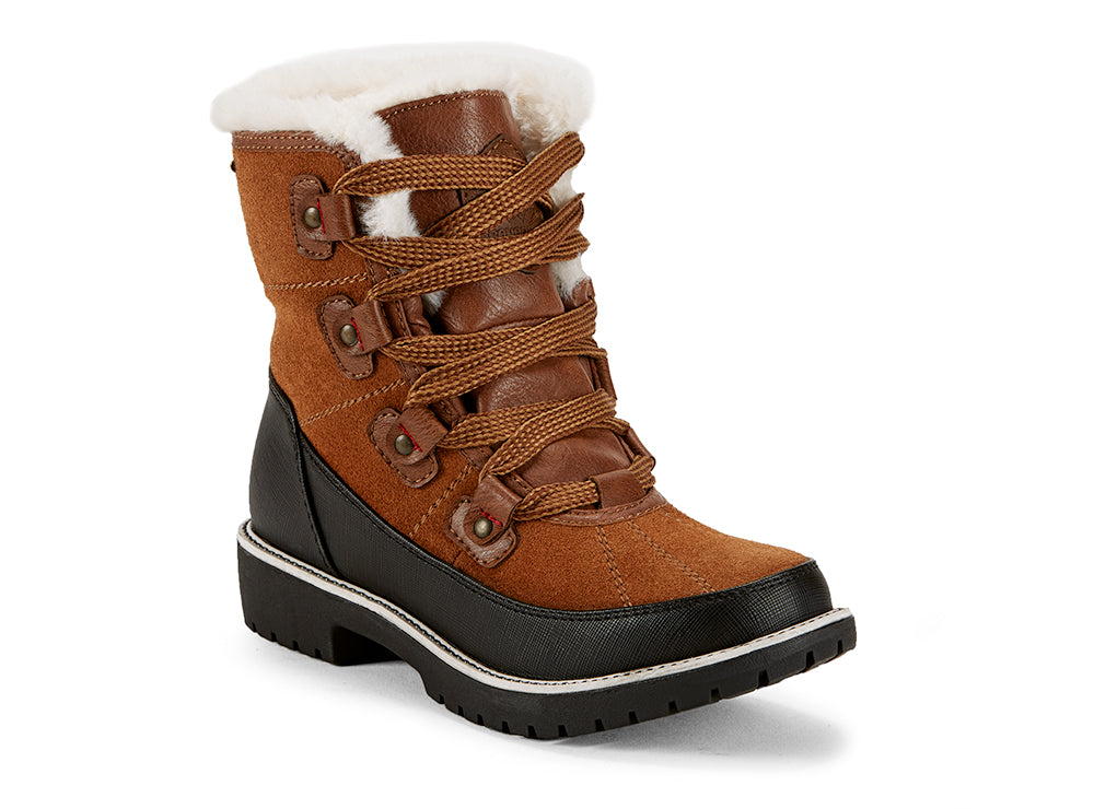 Yellow Shoes | Womens-Winter Boots-Casual-Low Shaft & Flat Heel | Woodlander |