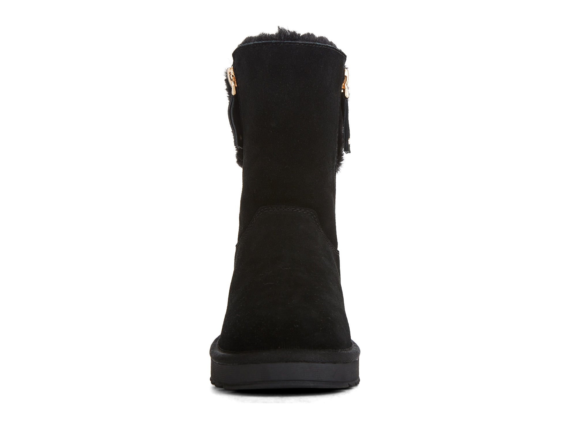 Yellow Shoes | Womens-Winter Boots-Casual-Med Shaft & Flat Heel | Diana |