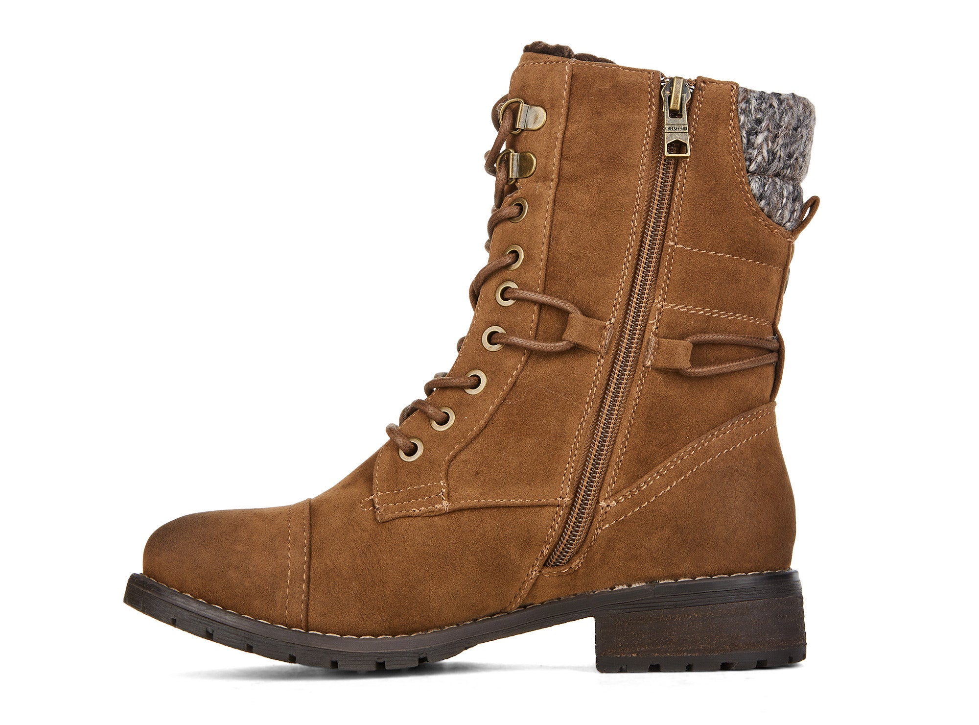 Yellow Shoes | Womens-Winter Boots-Casual-Low Shaft & Low Heel | Nationale |