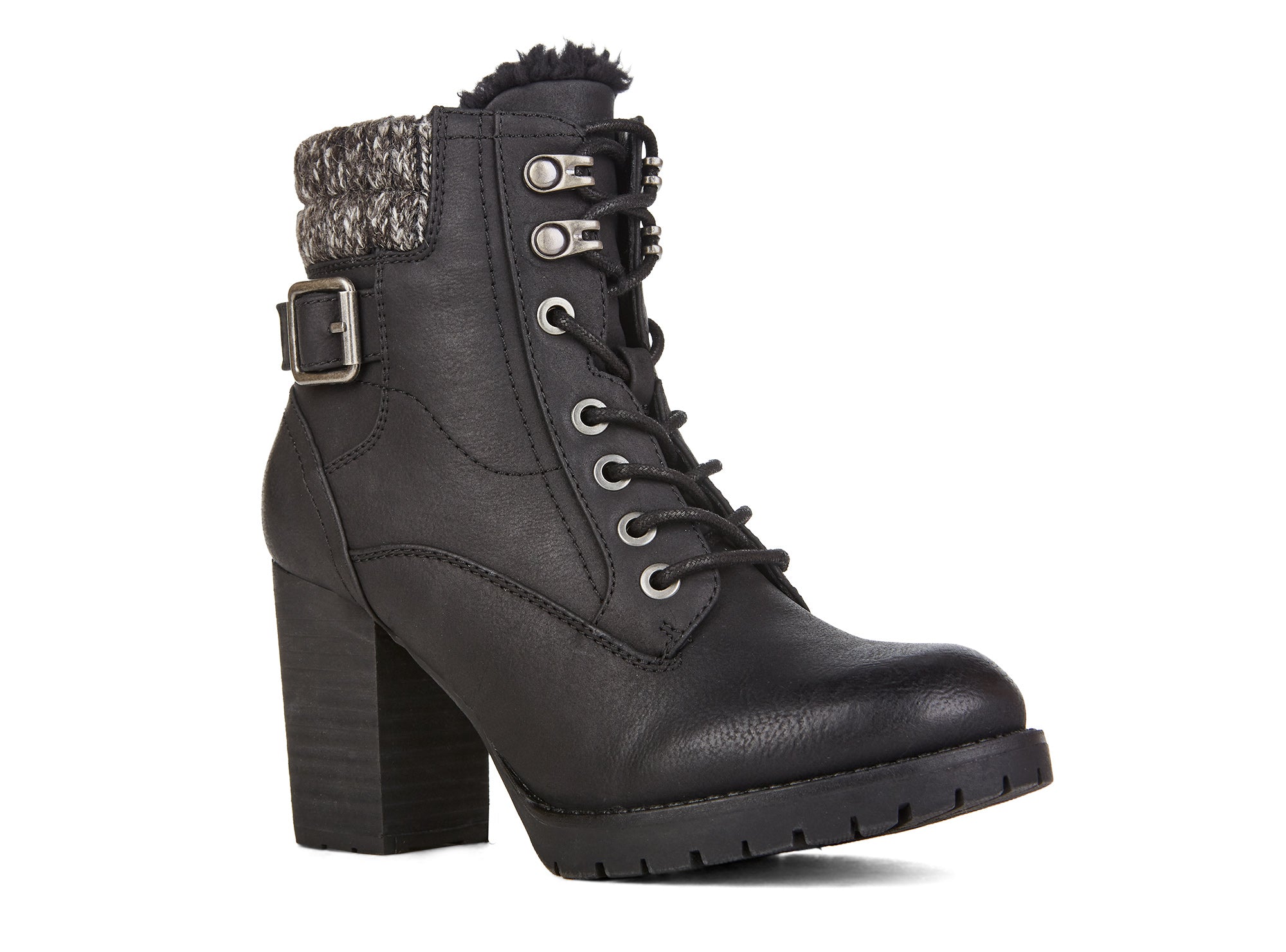 Yellow Shoes | Womens-Winter Boots-Casual-Low Shaft & Med Heel | Laurier |