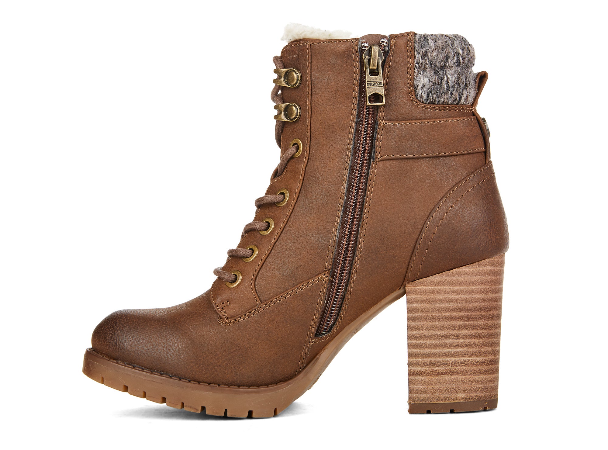 Yellow Shoes | Womens-Winter Boots-Casual-Low Shaft & Med Heel | Laurier |