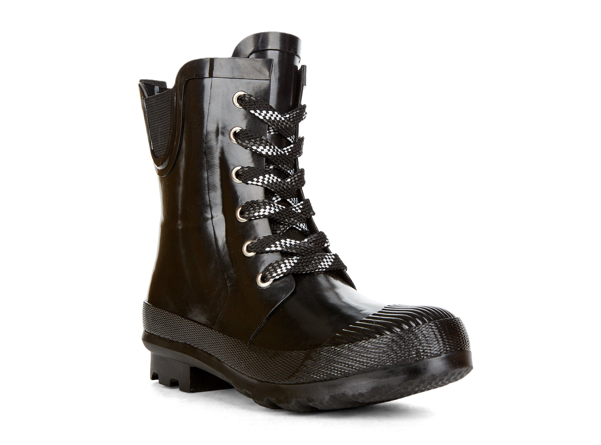 Yellow Shoes | Womens-Rainwear-Rain Boot-Low | Lacee 2.0 |