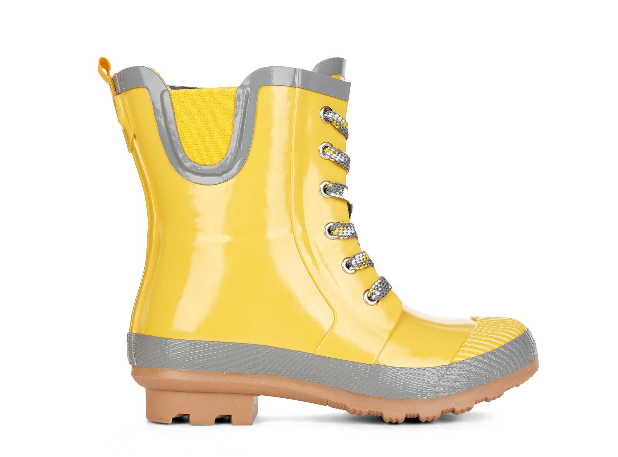Yellow Shoes | Womens-Rainwear-Rain Boot-Low | Lacee 2.0 |