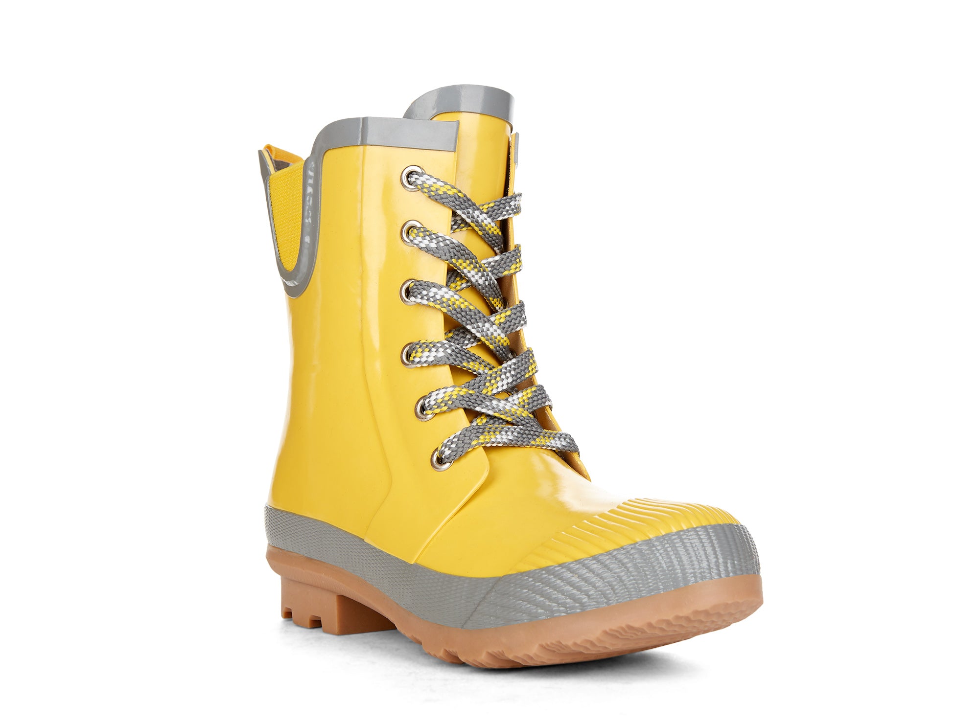Yellow Shoes | Womens-Rainwear-Rain Boot-Low | Lacee 2.0 |