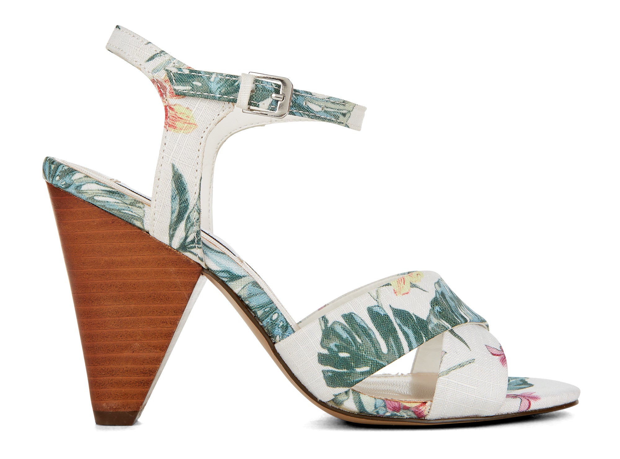 Yellow Shoes | Womens-Sandals-Dress-Med Heel/Ankle strap | Dulcis |