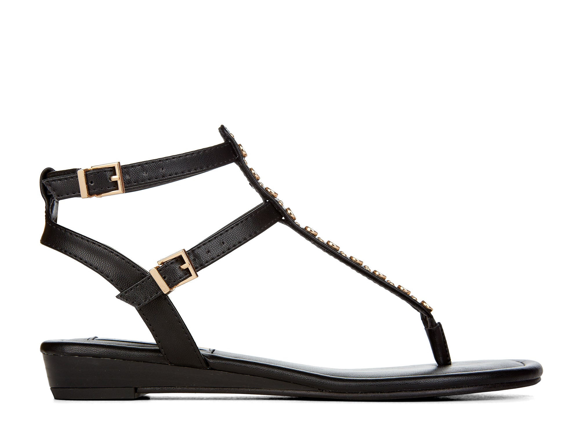 Yellow Shoes | Womens-Sandals-Casual-Low Wedge/Ankle strap | Remedy |