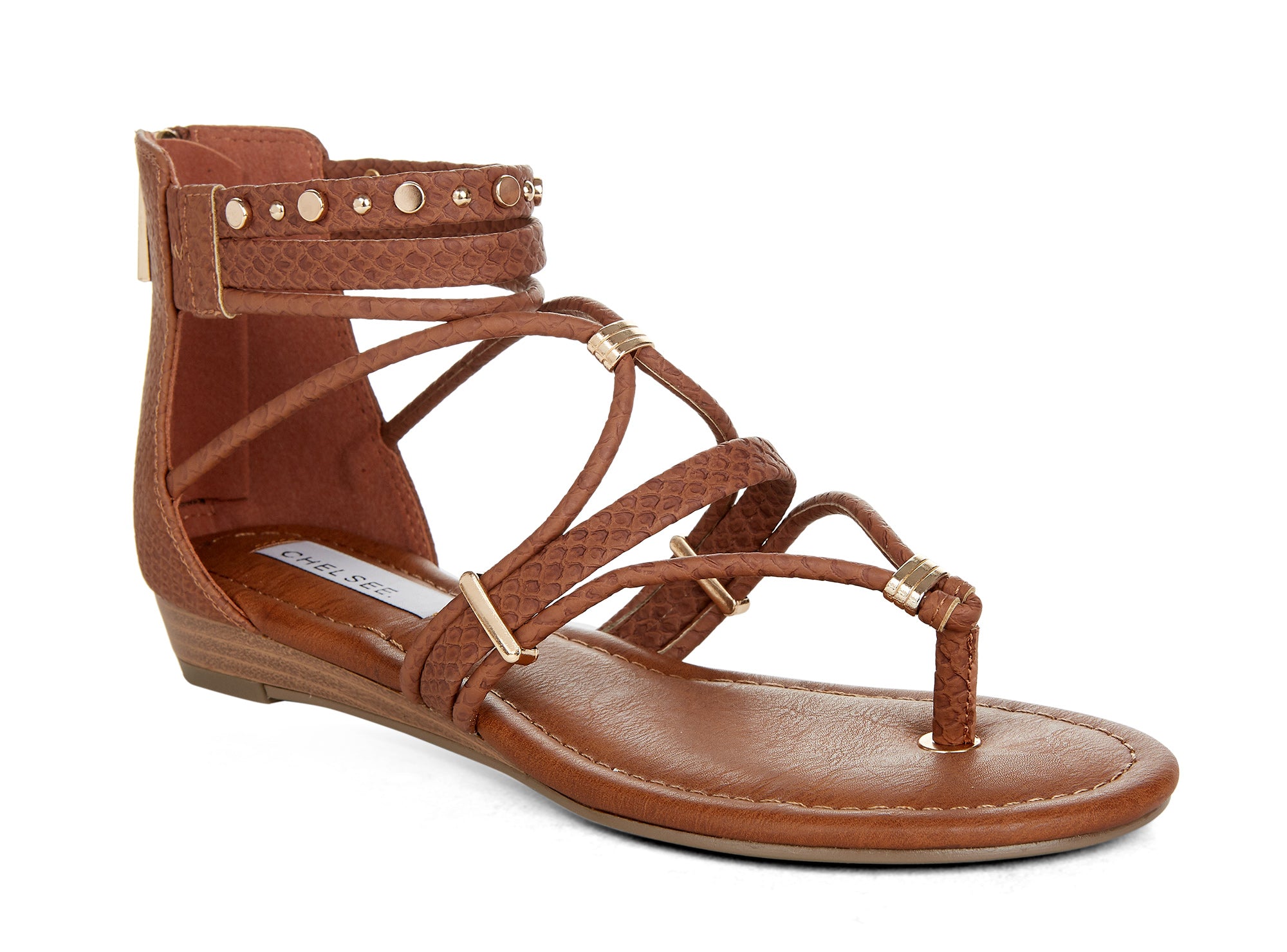 Yellow Shoes | Womens-Sandals-Casual-Low Wedge/Ankle strap | Stardust |