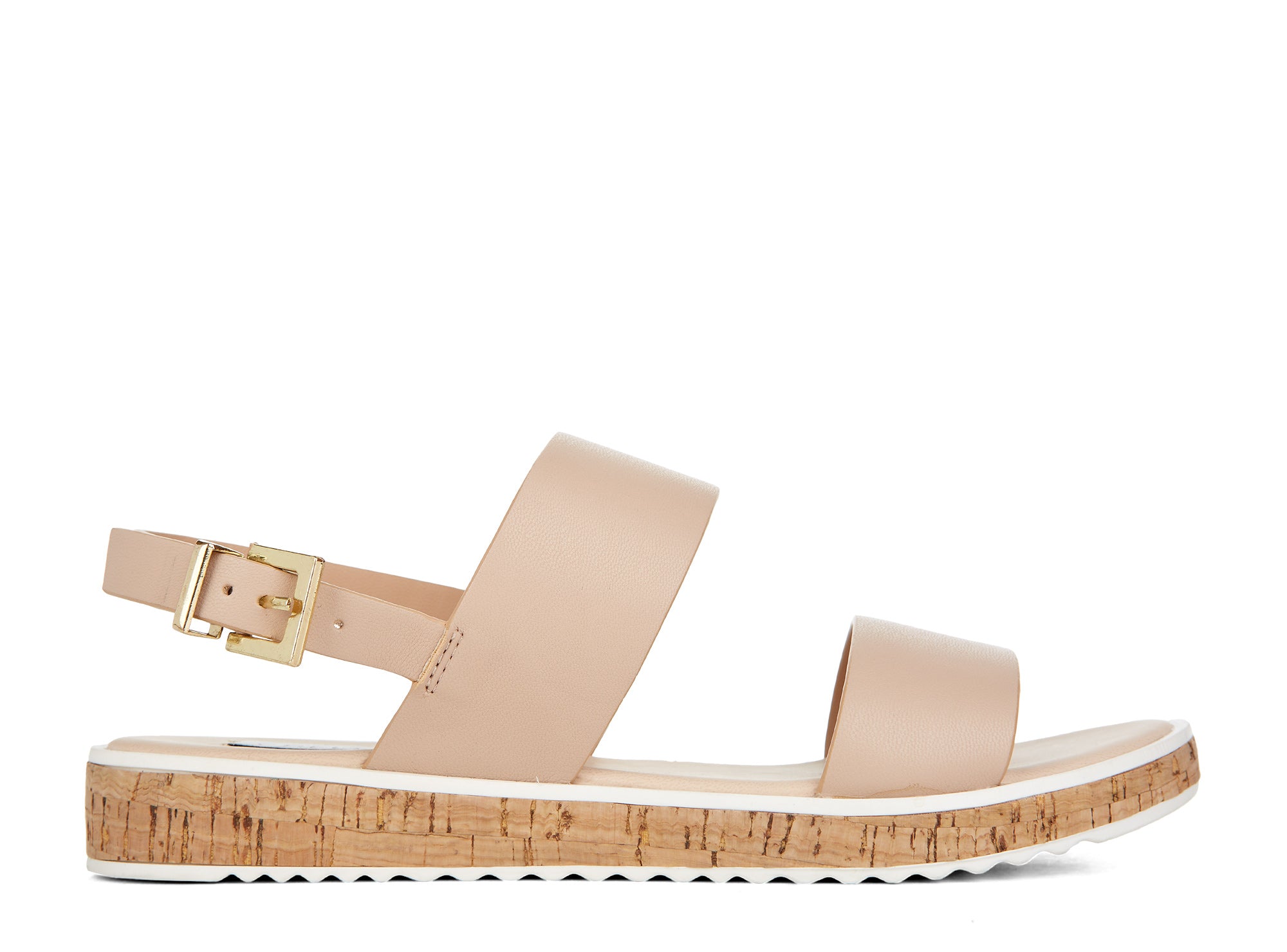 Yellow Shoes | Womens-Sandals-Casual-Low Wedge/Ankle strap | Malena |