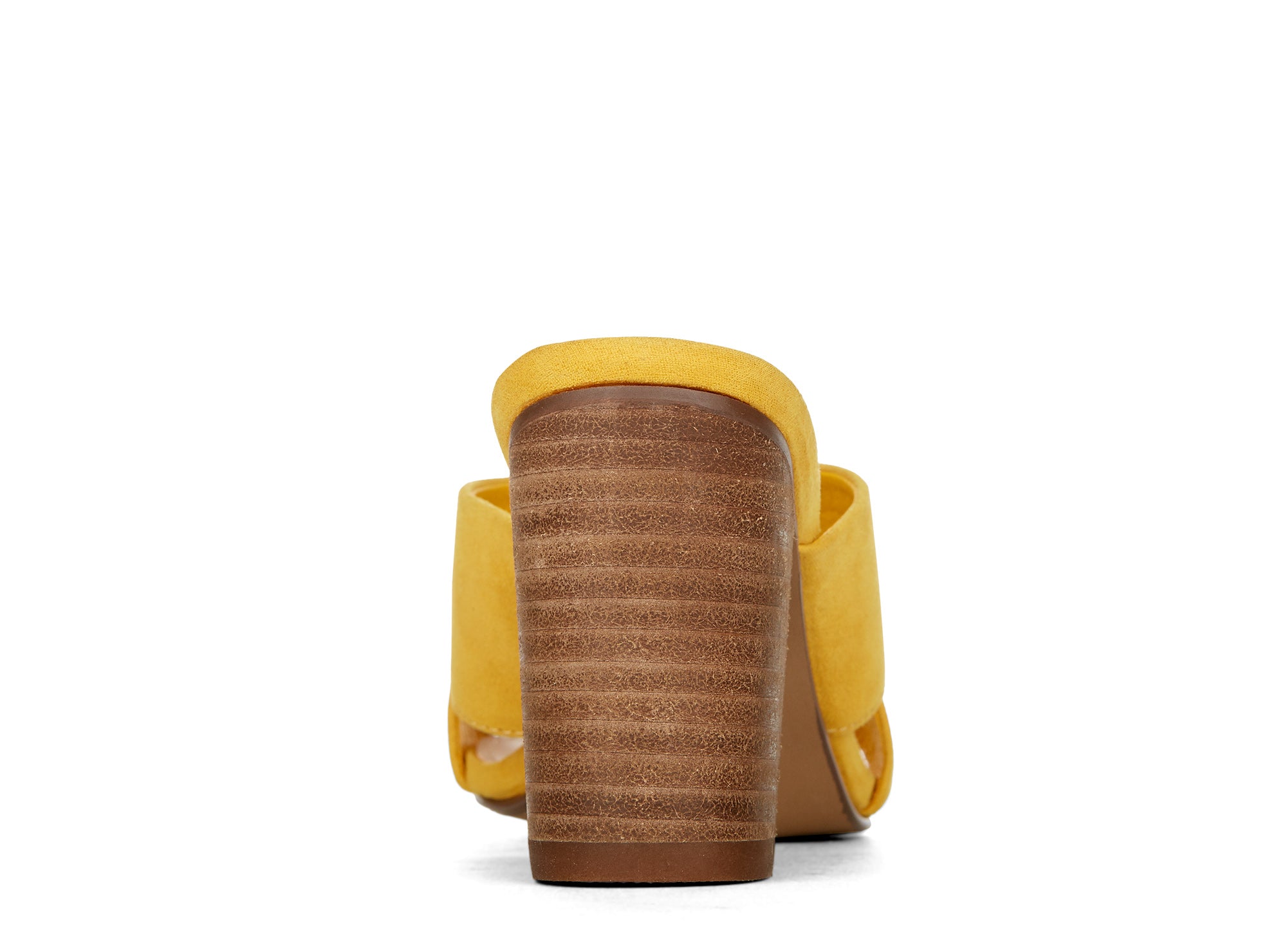 Yellow Shoes | Womens-Sandals-Casual-High Heel/Slide | Plaiting |
