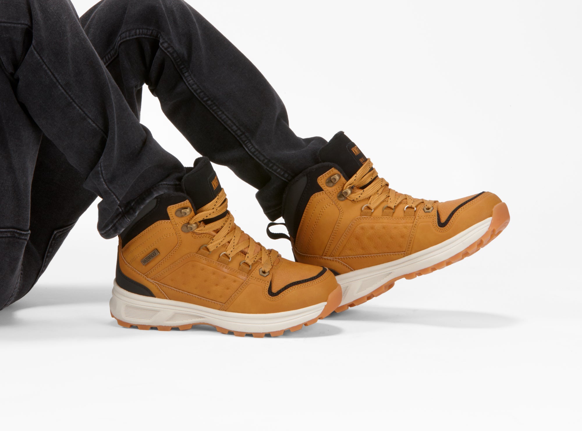 Yellow Shoes | Boys-Winter Boots-Athletic-High | Redwood |