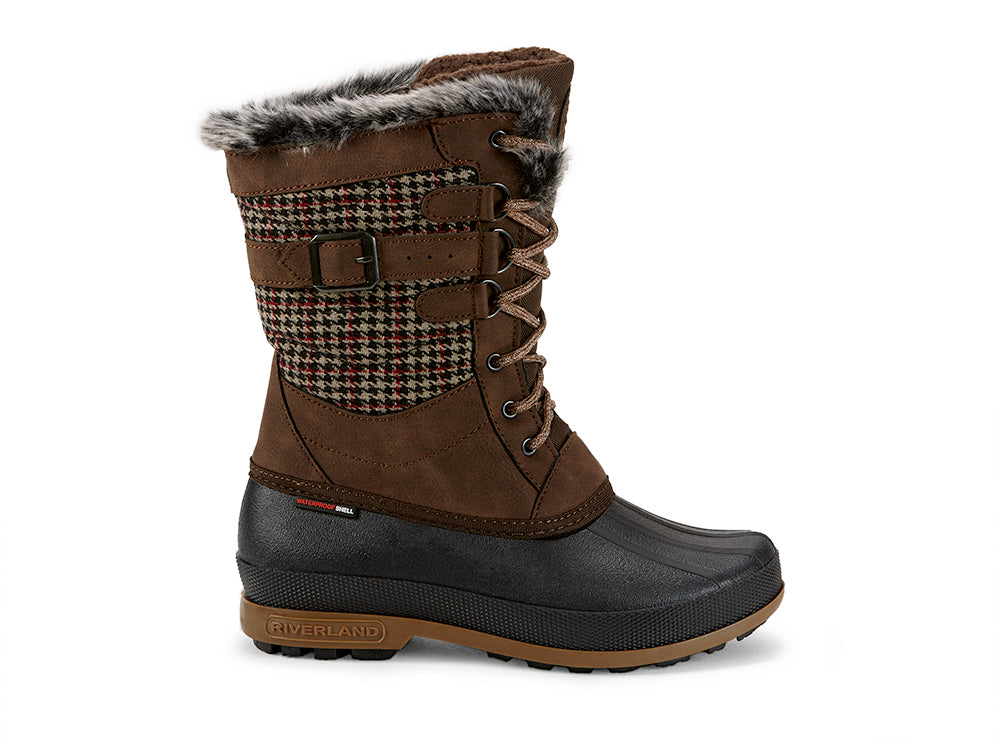 Yellow Shoes | Womens-Winter Boots-Snow Sports-Feltpack | Kendra |