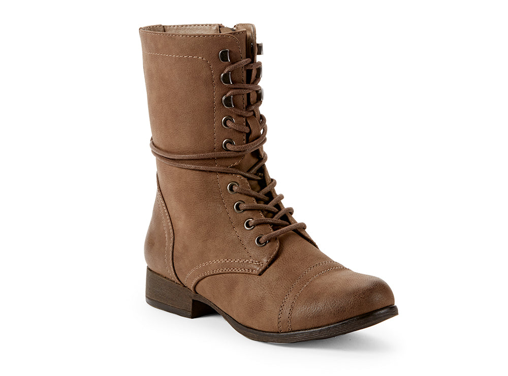 Yellow Shoes | Womens-Light Boots-Casual-Med Shaft & Low Heel | Stager |