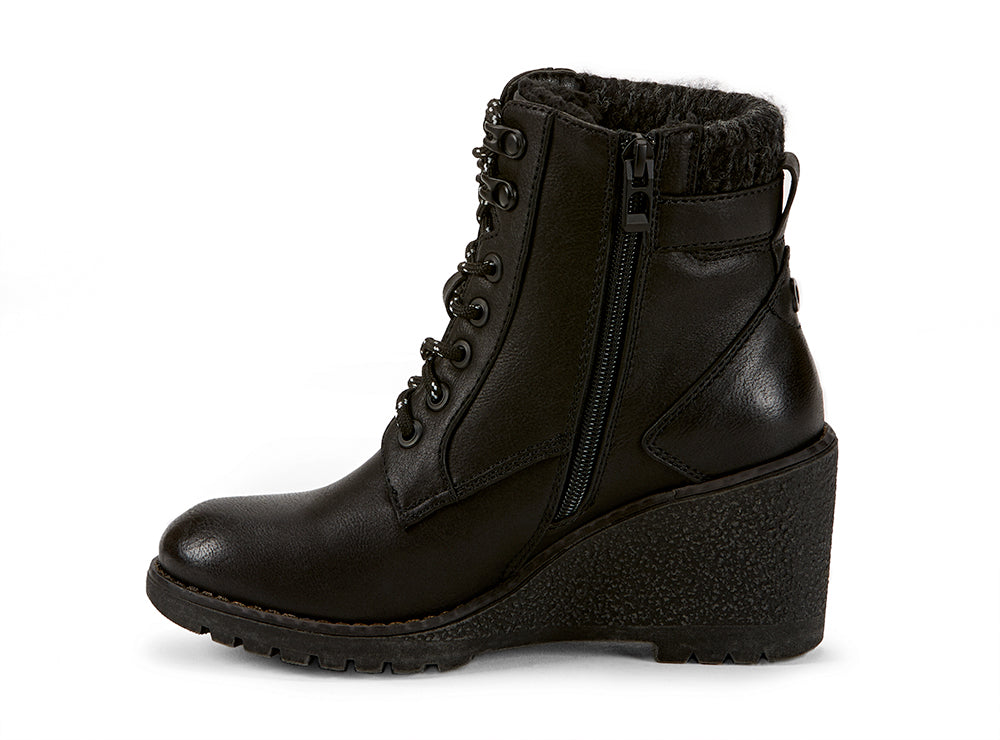 Yellow Shoes | Womens-Winter Boots-Casual-Low Shaft & Med Wedge | Barnett |