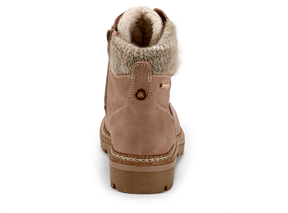 Yellow Shoes | Womens-Winter Boots-Casual-Low Shaft & Low Heel | Bison |