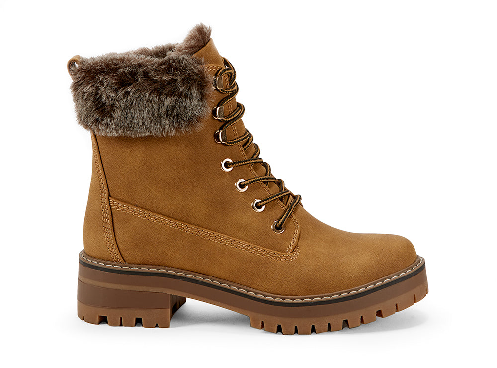 Yellow Shoes | Womens-Winter Boots-Casual-Low Shaft & Low Heel | Trekking |