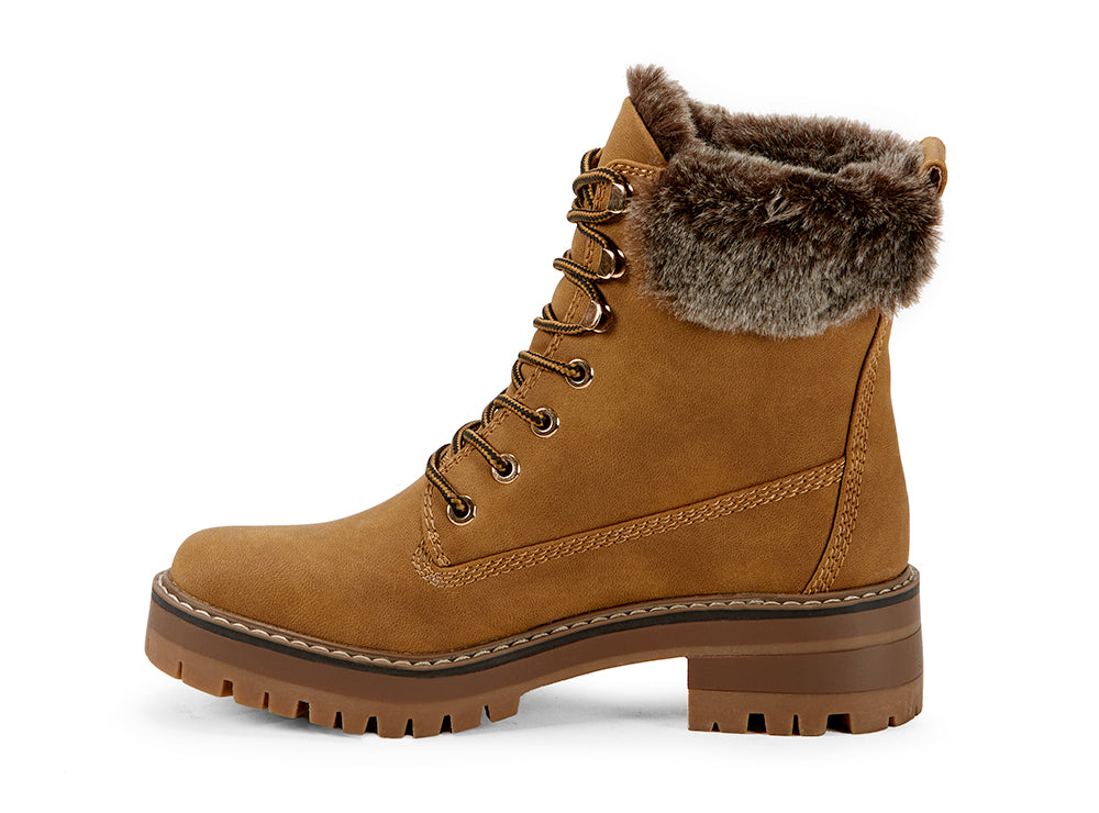 Yellow Shoes | Womens-Winter Boots-Casual-Low Shaft & Low Heel | Trekking |