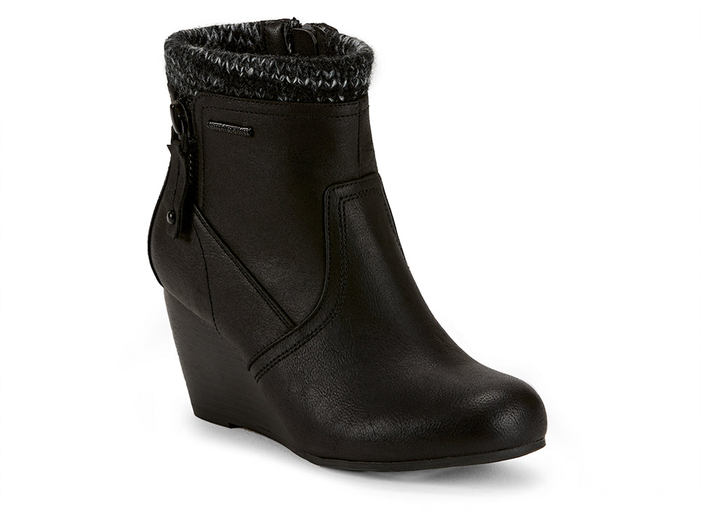 Yellow Shoes | Womens-Winter Boots-Casual-Low Shaft & Med Wedge | Wade |