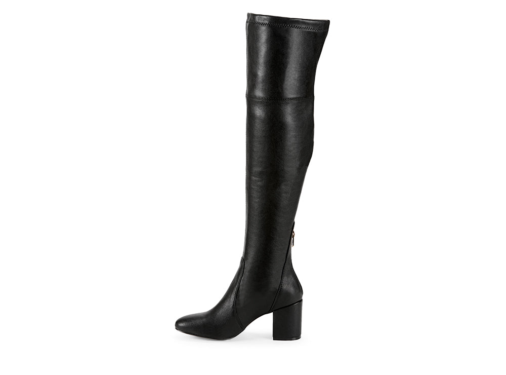 Yellow Shoes | Womens-Light Boots-Dress-High Shaft & Med Heel | Brantley II |