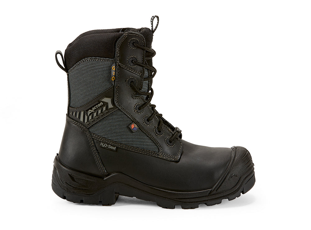 Yellow Shoes | Mens-Safety Boots-High-High | ACTON G20 |