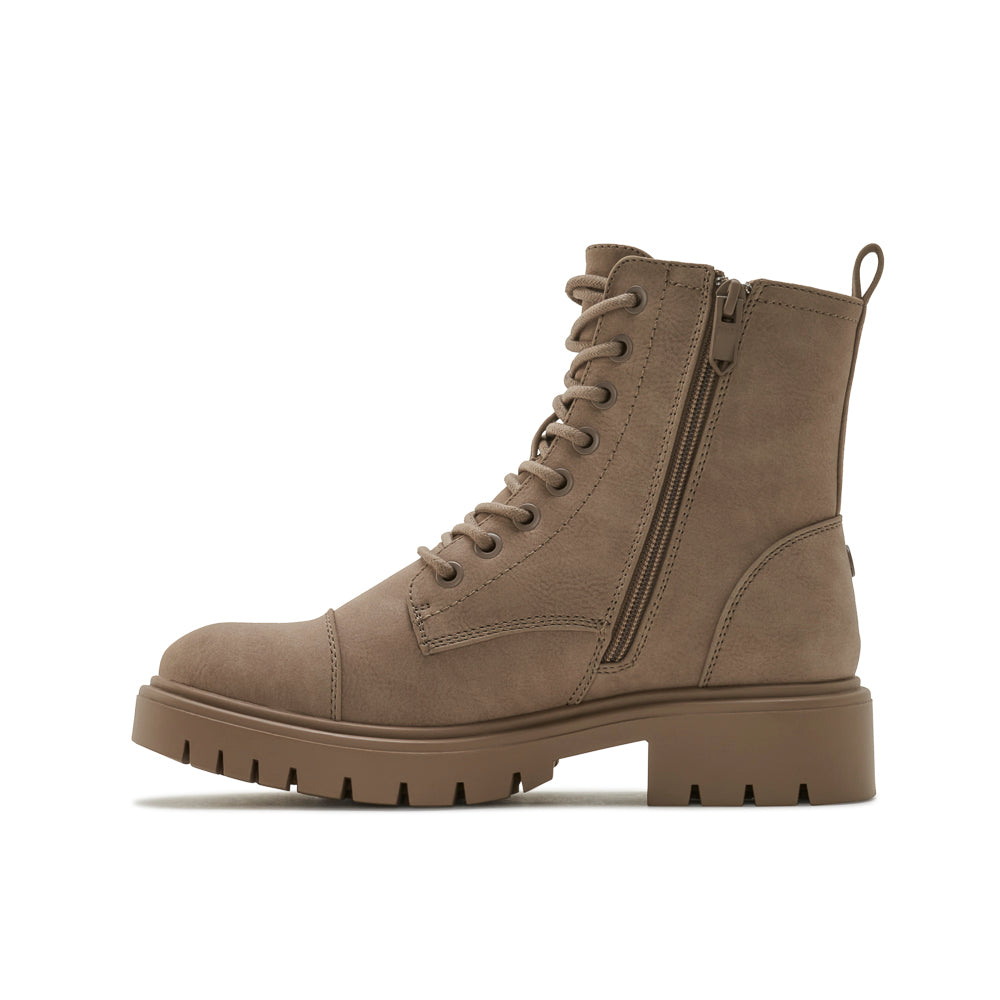 Yellow Shoes | Womens-Light Boots-Casual-Med Shaft & Low Heel | Mission |