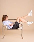 117647-70-1993HIGHPLATEFORME-07-1993 High Plateforme-Women's Athletic Shoes-Yellow-Yellow Shoes