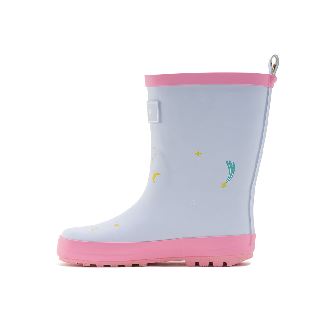 Yellow Shoes | Toddler-Girl-Rainwear-Lined Boot-Lined Boot | LICORNE | 118357-97-LICORNE-4-LICORNE-Toddler Kids Rain Boots and Rainwear-Yellow-Yellow Shoes