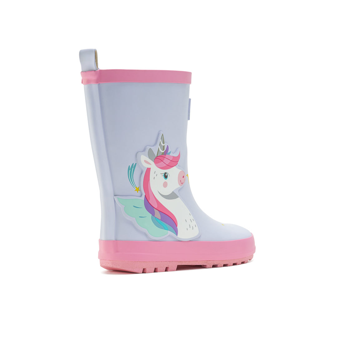 Yellow Shoes | Toddler-Girl-Rainwear-Lined Boot-Lined Boot | LICORNE | 118357-97-LICORNE-5-LICORNE-Toddler Kids Rain Boots and Rainwear-Yellow-Yellow Shoes