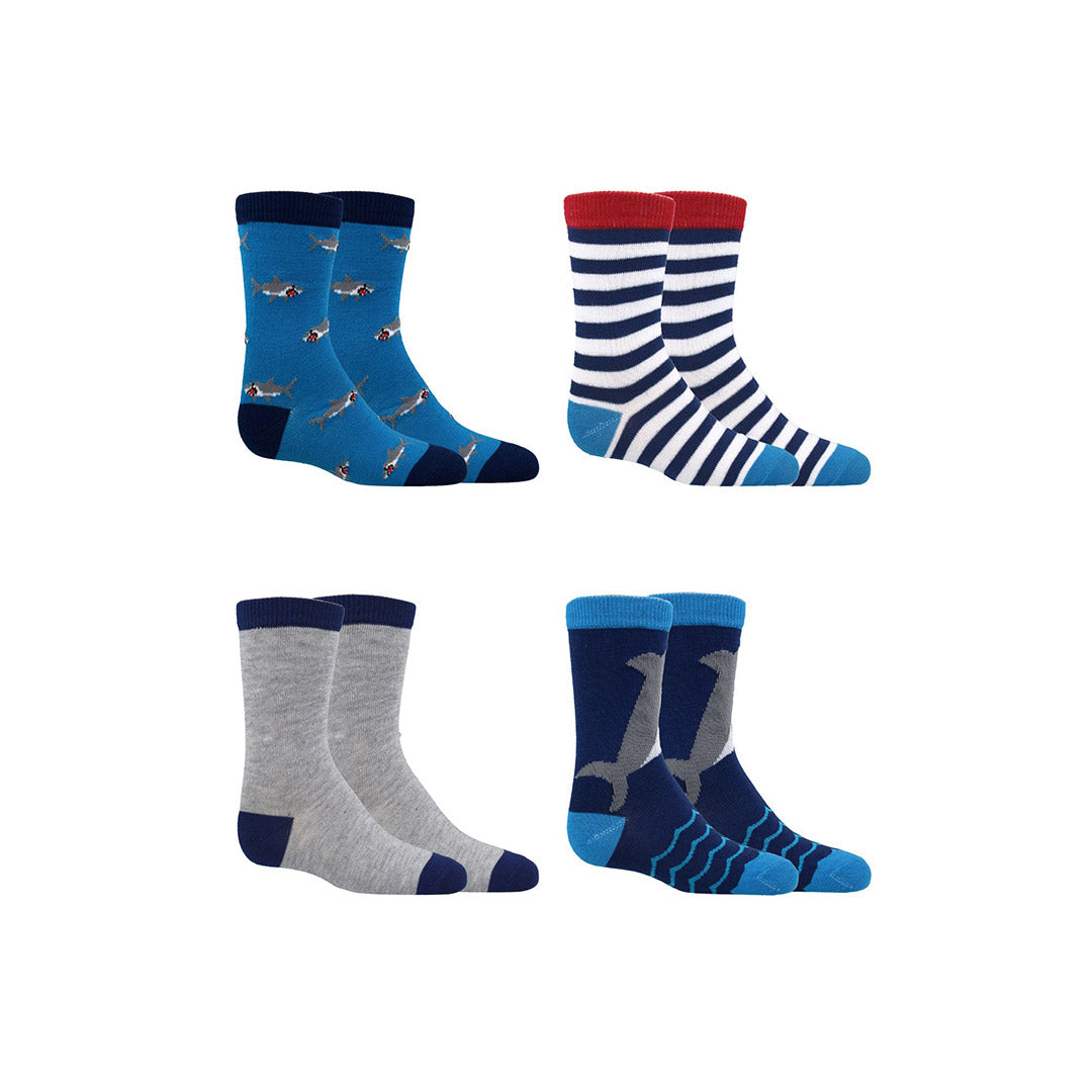 118517-40-DENSLEY_CO_4_paires_de_bas_pour_enfants_taille_46-02-118517-40-DENSLEY & CO 6 pairs of socks for kids size 4-6-Kids Socks | Accessories-Densley & Co-Yellow Shoes