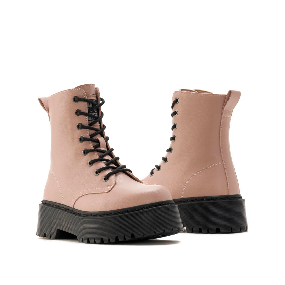 118647-68-1993VINTAGEPLATEFORME-01-1993 VINTAGE PLATEFORME-Women's Fashion Light Boots-Yellow-Yellow Shoes