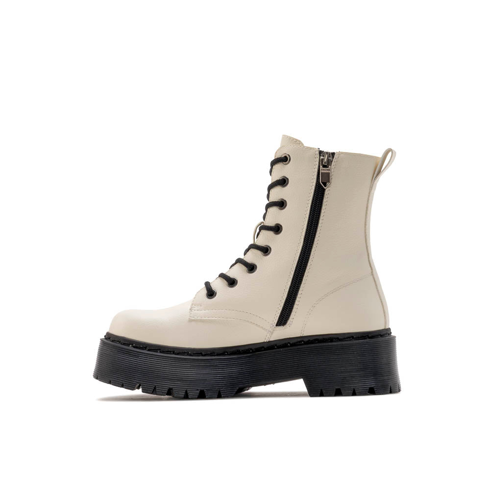 118647-77-1993VINTAGEPLATEFORM-04-1993 VINTAGE PLATEFORME-Women's Fashion Light Boots-Yellow-Yellow Shoes