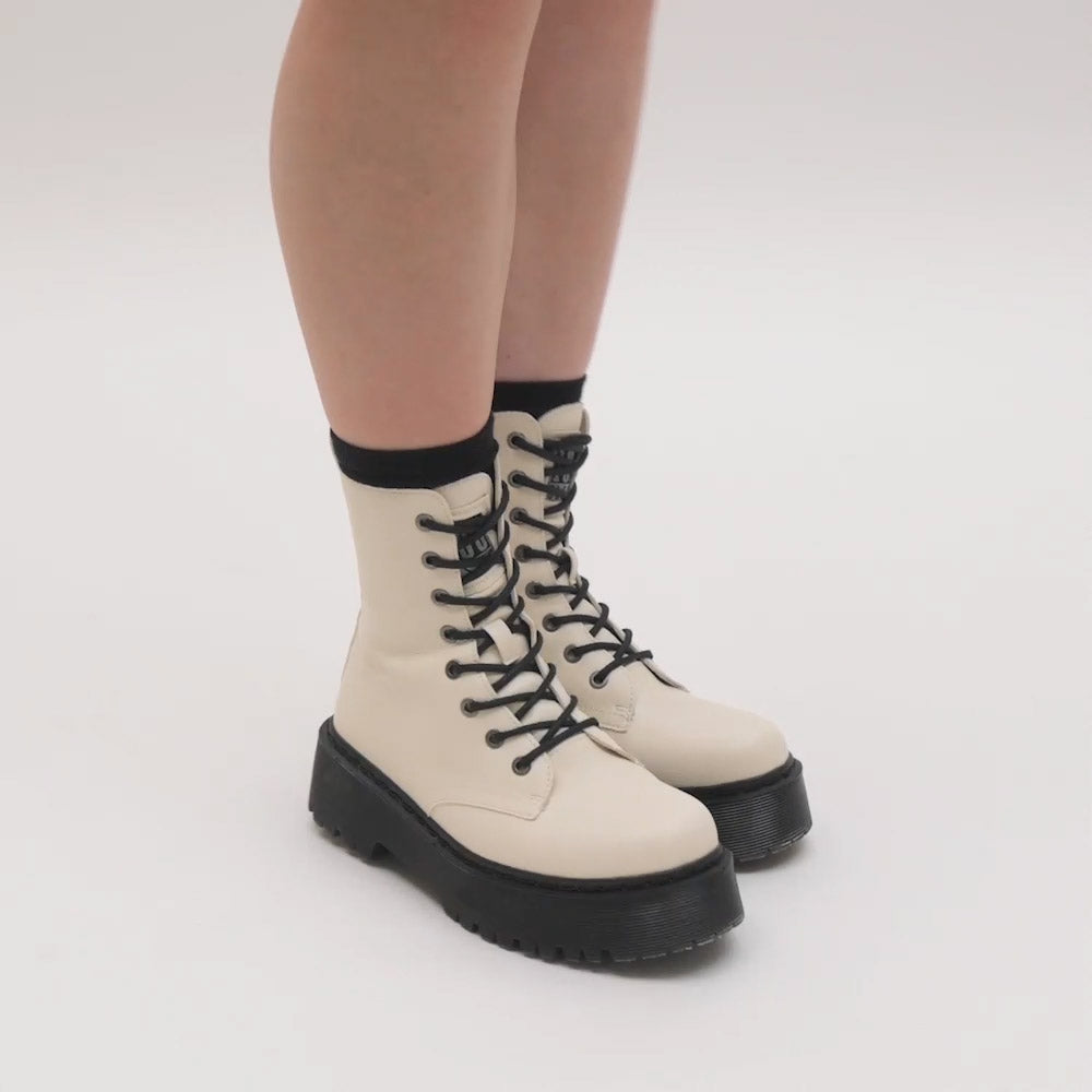 118647-77-1993_VINTAGE_PLATEFORME_thumbnail-1993 VINTAGE PLATEFORME-Women's Fashion Light Boots-Yellow-Yellow Shoes