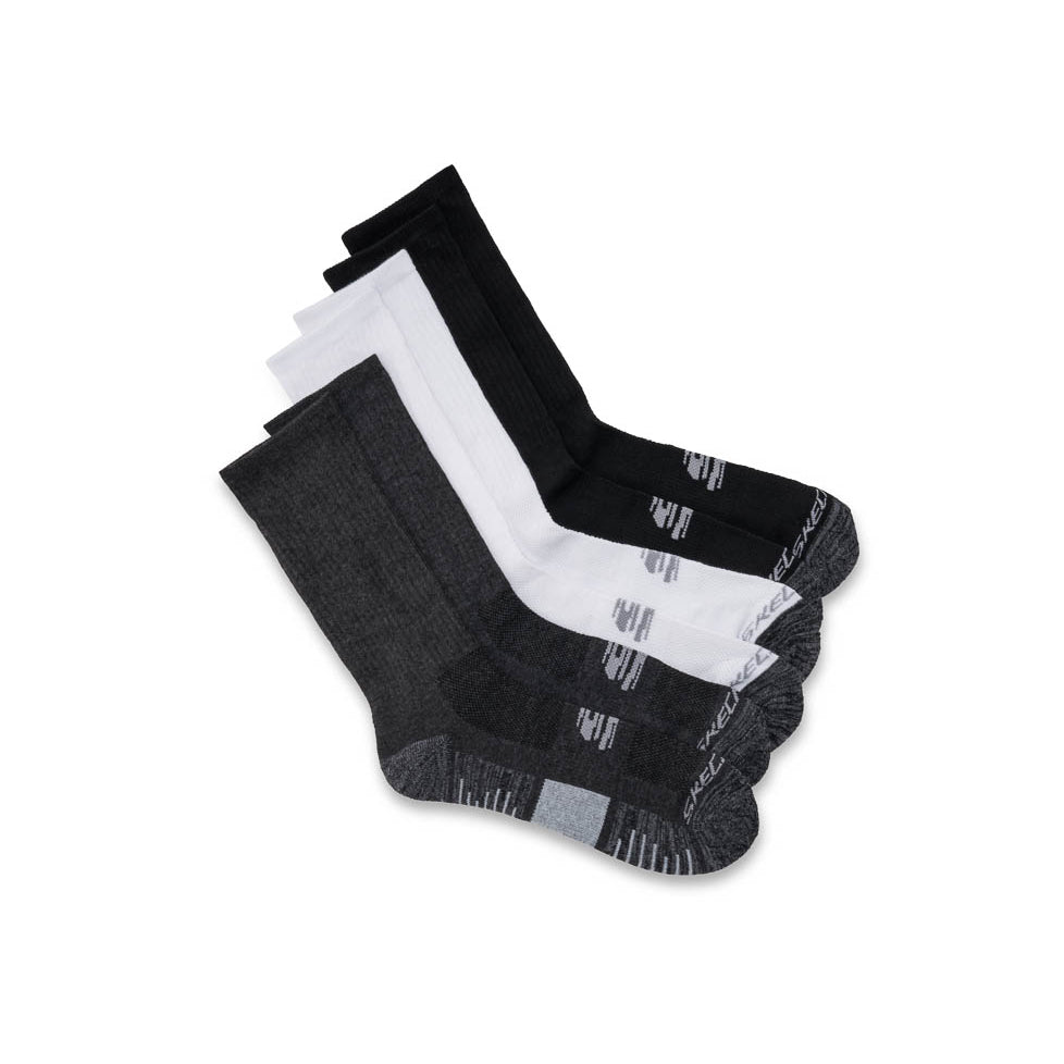 119243-SKETCHERS6PAIRESDEBASPOURHOMMES-119243-76-SKECHERS | 6 pairs of socks-Men's Socks | Accessories-Skechers-Yellow Shoes