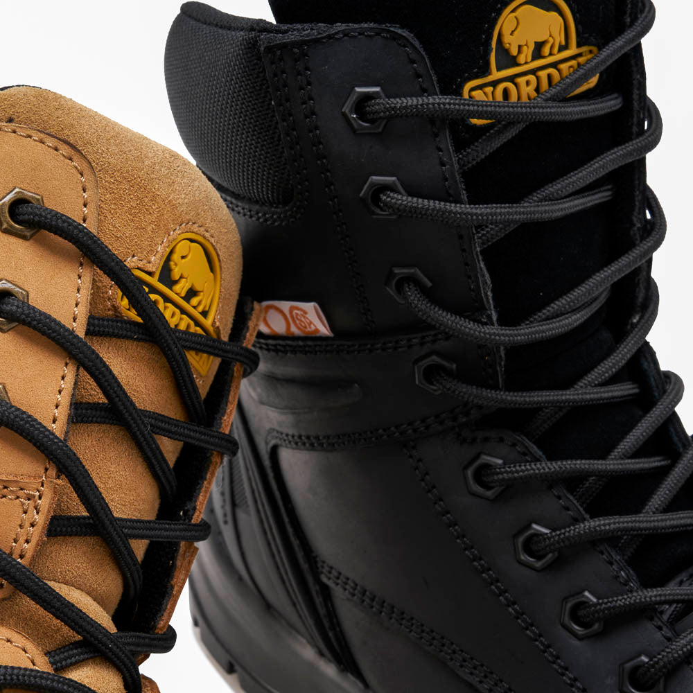 119261-66-HADREX-01-Hadrex-Men's Work Safety Shoes and Boots-Nordex-Yellow Shoes