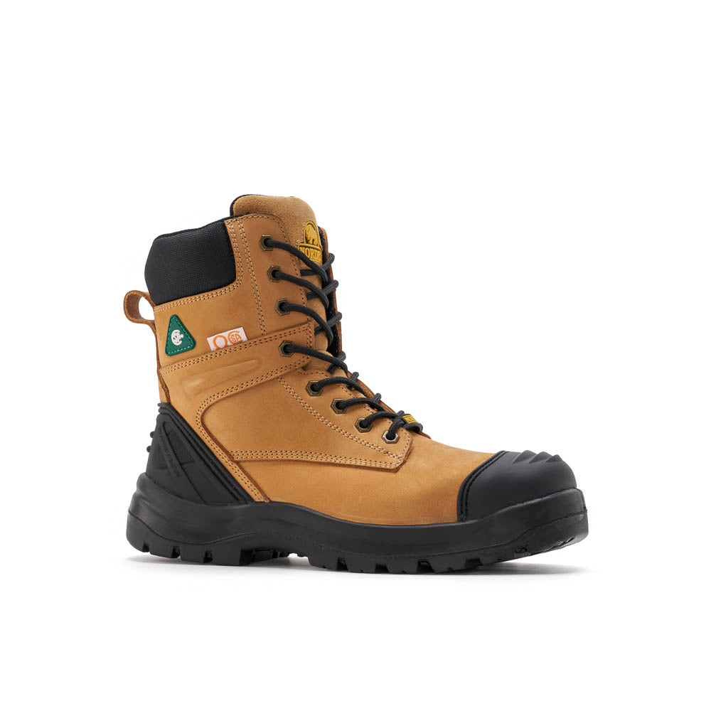 119261-66-HADREX-03-Hadrex-Men's Work Safety Shoes and Boots-Nordex-Yellow Shoes